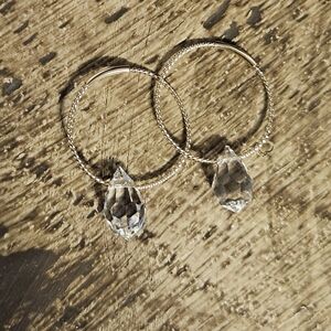 Elegant Crystal Drop Earrings